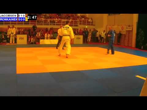 Judo Nordic Championships 2014: M-73: JACOBSEN - RONKAINEN
