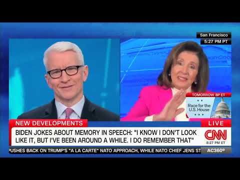 Nancy Pelosi on Biden's diminished cognitive abilities: "This is a very sharp president"
