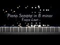 Liszt: Piano Sonata in B minor, S.178 [Zimerman]