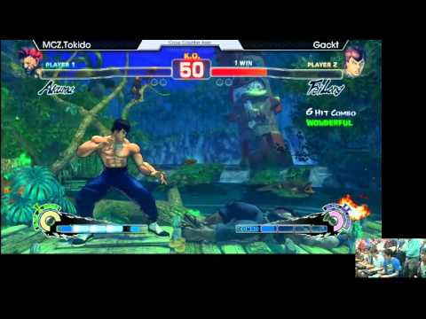 MCZ Tokido (Gouki) vs DM Gackt (Fei) SSF4 AE 2012