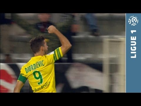 Beau but Filip DJORDJEVIC (2') - FC Nantes - Evian TG FC (3-0 - 2013/2014