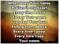 Say Your Name By Lenny LeBlanc - With Lyrics