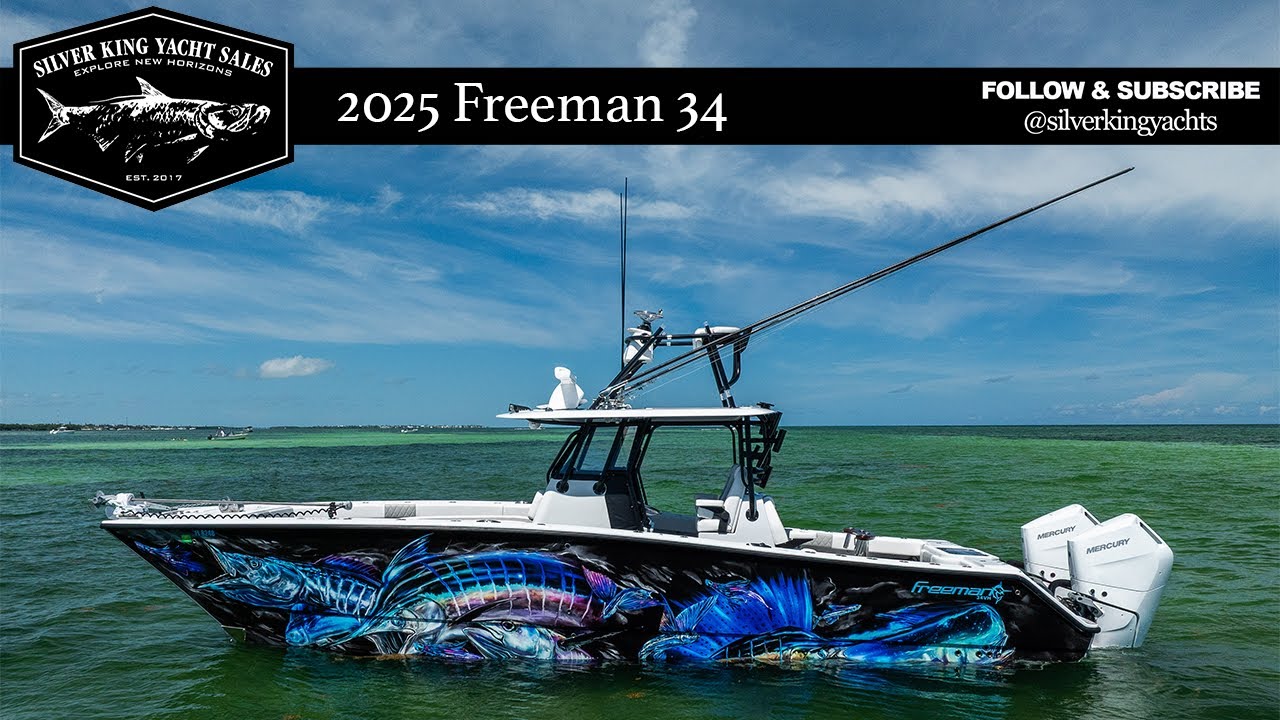 2025 Freeman 34 for sale in Marathon, Florida by Silver King Yachts