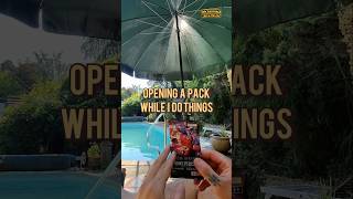A pack by the pool! #packopening #onepiececardgame #onepiece #tcgcommunity #onepiecetcg #pool #relax