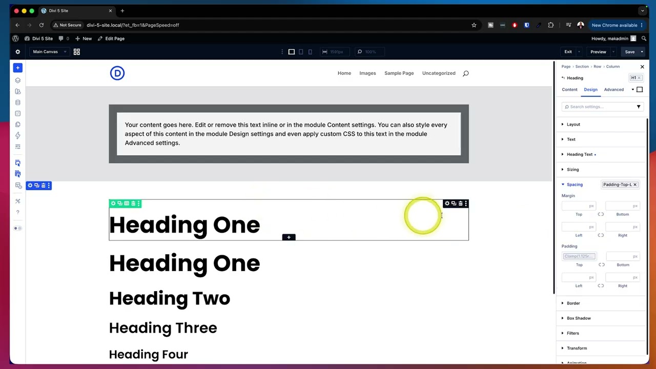 19 Creating More Padding Group Presets