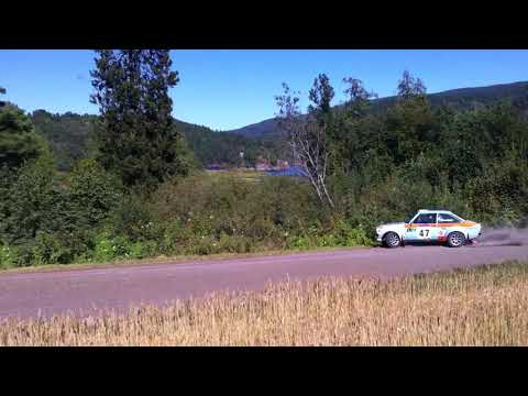 NM Rally Telemark 2013 - Ford Escort MK2 Crash