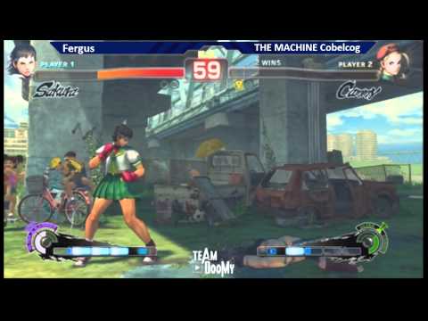 Inferno XXVII SSF4 AE 2012 tournament Cobelcog Cammy vs Fergus Sakura