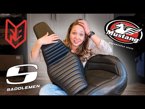 Softail Slim | Saddlemen vs Mustang Seat