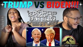 Epic Rap Battles Of History &quot;Donald Trump vs Joe Biden&quot; REACTION!!!