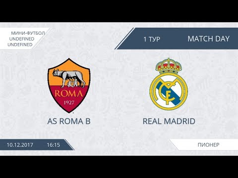 AFL17. Futsal. Day 1. Roma B - Real Madrid. first half