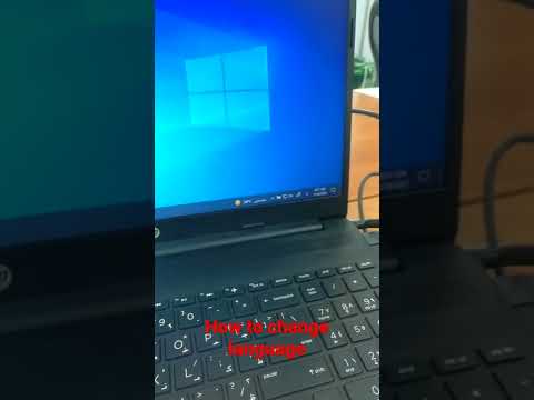 How to change language in laptop | Laptop ka language | Keyboard shortcuts #shorts #trending #viral