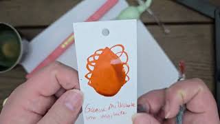 Guava Milkshake Ink Review MPS X Dino-Writes Exclusive Ink Institute Fountain Pen Ink