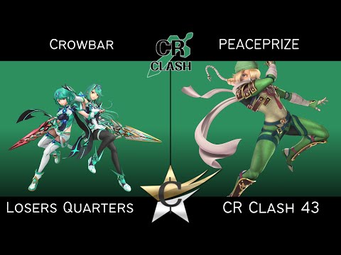 CR Clash 43 Losers Quarters - Crowbar (Pyra) vs PEACEPRIZE (Sheik) Smash Ultimate - HDR