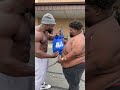 BODYBUILDER CATCH HIS CLIENT EAT CAKE ON HIS BIRTHDAY SMH EAT CLEAN BRO