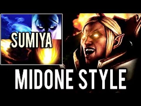 SUMIYA GOD MODE ON ! IMPOSSIBLE INVOKER - MidOne 10k MMR IMMORTAL STYLE - Dota 2
