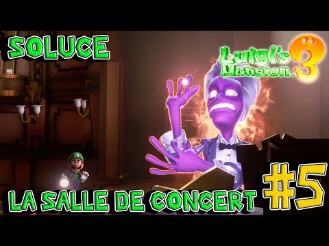 Soluce Etage 4 – Salle de Concert & Chef d’Orchestre | Luigi's Mansion 3