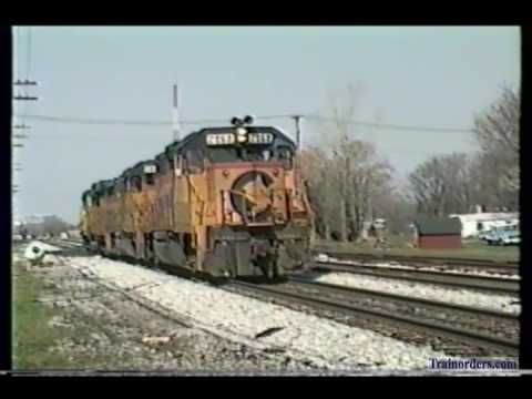Classic Railroad Series 503 - CSX and NS in Fostoria, OH 1991