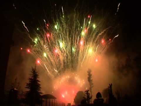 SFC300 H8 300s  fan shape crackling mine to red,green pearls with whistling