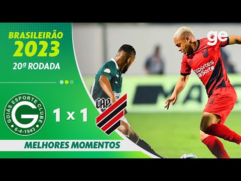 GOIÁS 1 X 1 ATHLETICO-PR | MELHORES MOMENTOS | 20ª RODADA BRASILEIRÃO 2023 | ge.globo