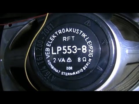 Stern Dynamic Transistor Radio Berlin von RFT DDR - eflose #1154