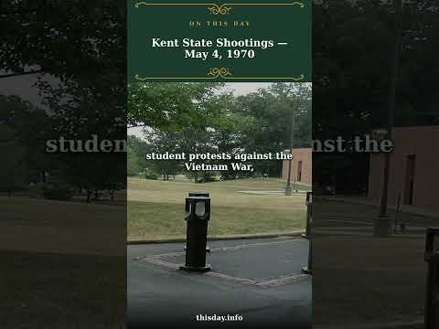 Kent State Shootings — May 4, 1970