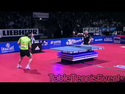 Timo Boll Vs Adrian Crisan: 1/2 Final [German Cup 2012]