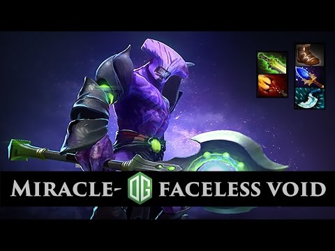 Dota 2 Miracle- Faceless Void Highlights Ranked Match Gameplay