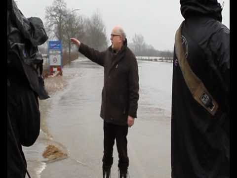 Hoogwater in Sambeek