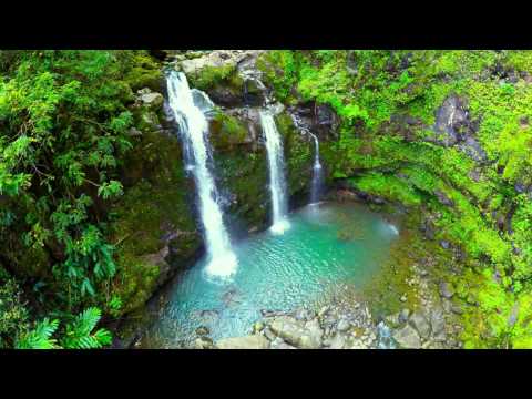 Drone Maui in 4K / Aerial and Road to Hana Maui Film