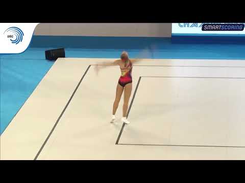 HAJDU Kata (HUN) Aerobic Gymnastic European Championship 2017 Q
