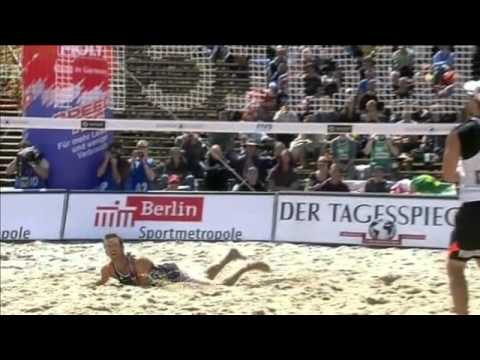 Sean Rosenthal Amazing Defense FIVB Berlin 2012