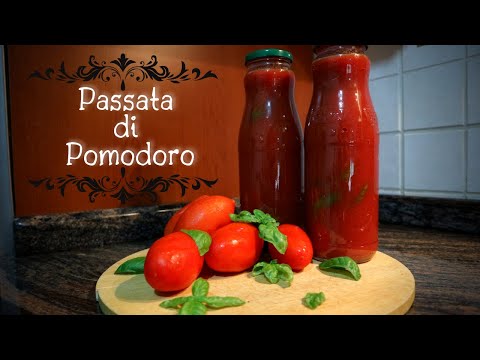 COME FARE LA PASSATA DI POMODORO - Ricetta Antica Calabrese