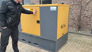 مولد كهربائي يعمل بالديزل Perkins 1104D-E44TA Stamford 100 kVA Silent Noodstroom generatorset | صورة 4 - Machineryline