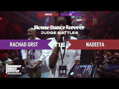 Rachad GRST vs Nadeeya JUDGE BATTLE House Dance Forever | Summer Dance Forever Weekender 2025