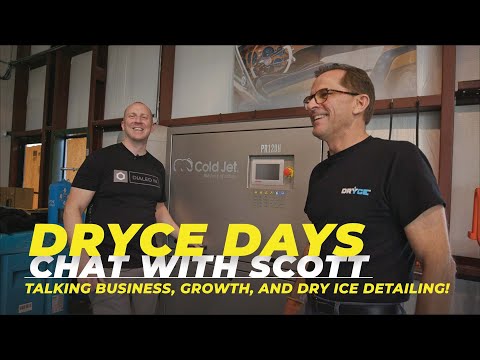 "Dryce Days" - Visiting Scott Ales to Discuss Business, Growth, and Dry Ice Detailing