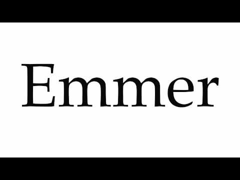 How to Pronounce Emmer