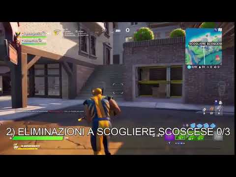 ELIMINAZIONI A SCOGLIERE SCOSCESE - SFIDE SETTIMANA 7 FORTNITE
