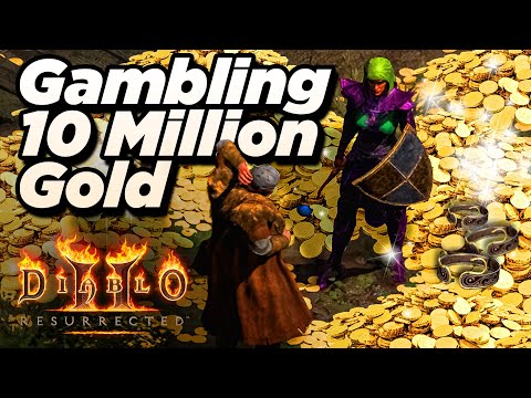 I spent over 10 MILLION GOLD Gambling Coronets in Diablo 2 Resurrected