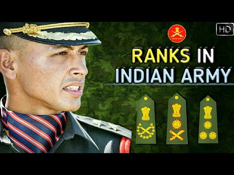 Ranks In Indian Army | Indian Army Ranks, Insignia And Hierarchy Explained (Hindi) Video