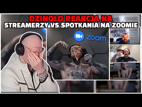 Dzinold reakcja na Młody Sarmata-STREAMERZY VS SPOTKANIA ONLINE na ZOOMIE! (Xayoo, Paris,  Bandura)