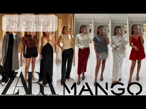 Latest ZARA and MANGO ** | Try On HAUL | ** Ready to wear Outfits