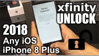 How To Unlock iPhone 8 Plus From Xfinity Mobile to Any Carrier