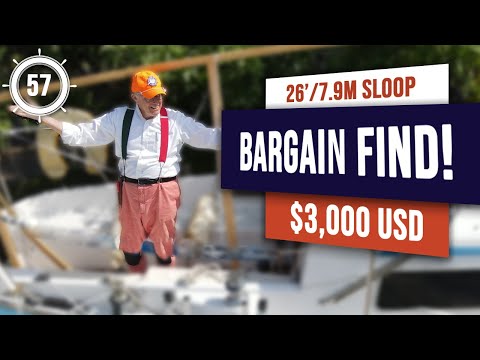 $3,000 Bargain Sailboat for Sale! | EP 57 #sailboatforsale