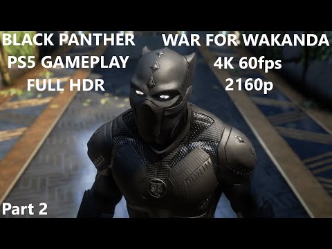MARVEL'S AVENGERS BLACK PANTHER PS5 Gameplay Walkthrough Part 2 FULL GAME [4K 60FPS] - No Commentary