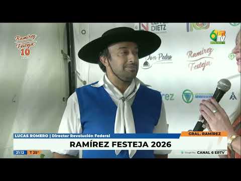 RAMIREZ FESTEJA | Lucas Romero - Director de Revolución Federal