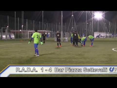 CSI Perugia Calcio a 7 Eccellenza R.A.D.A. VS Bar Piazza Settevalli 1-4 Integrale 5-12-2019