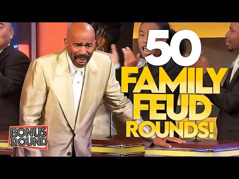 50 Best Family Feud Rounds With Steve Harvey