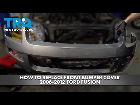 How to Replace Front Bumper Cover 2006-2012 Ford Fusion