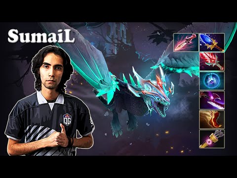 SumaiL - Winter Wyvern Midlane | Dota 2 7.30e Gameplay