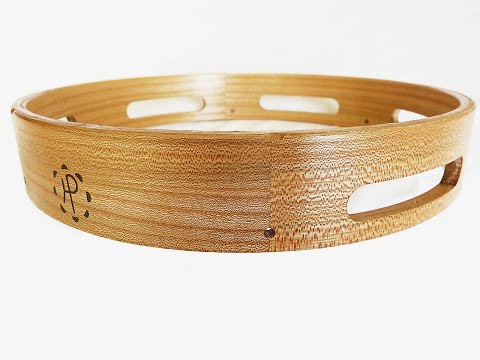 HOW TO BUILD A PANDEIRO FRAME in 12 minutes (time lapse). Part 1: the wood work (HP Percussion)